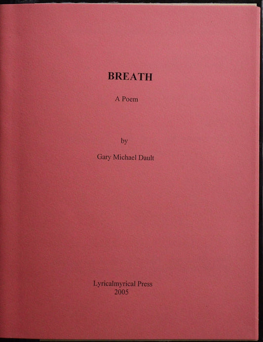 Breath - Gary Michael Dault